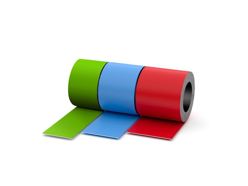 Рулон окраш. 0,35 RAL 9003