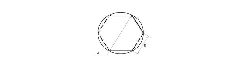 Шестигранник 30 калибр.