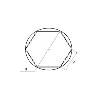 Шестигранник 30 калибр.