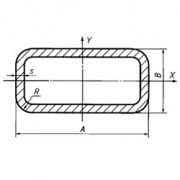 Труба профильная 150х100х4,0 мм